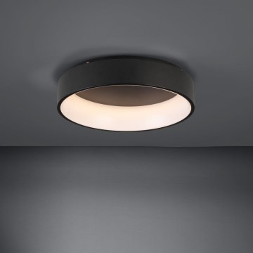 Eglo - Dimbare LED Plafondlamp LED/35,2W/230V 3000K zwart