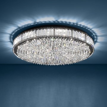 Eglo - Dimbare LED plafondlamp LED/52,4W/230V 4000K zwart