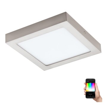 Eglo - Dimbare LED RGBW Plafond Lamp FUEVA-C LED/15,6W/230V Bluetooth