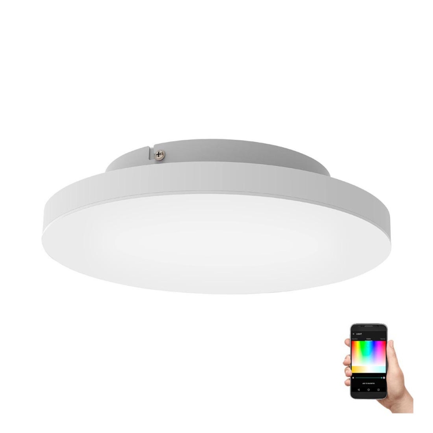 Eglo - Dimbare LED RGBW Plafond Lamp LED/15,7W/230V ZigBee