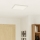 Eglo - Dimbare LED RGBW plafondlamp voor de badkamer, LED 17,8 W, 230 V, 2700–6500 K, Ø 39,9 cm, IP44, wit