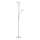 Eglo - Dimbare LED Staande lamp LED/20W + LED/2,5W glanzend chroom
