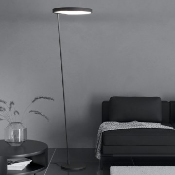 Eglo - Dimbare LED Staande lamp LED/23W/230V 3000K zwart