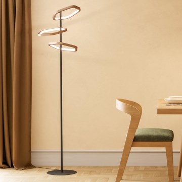 Eglo - dimbare LED-vloerlamp LED/20W/230V goudkleurig