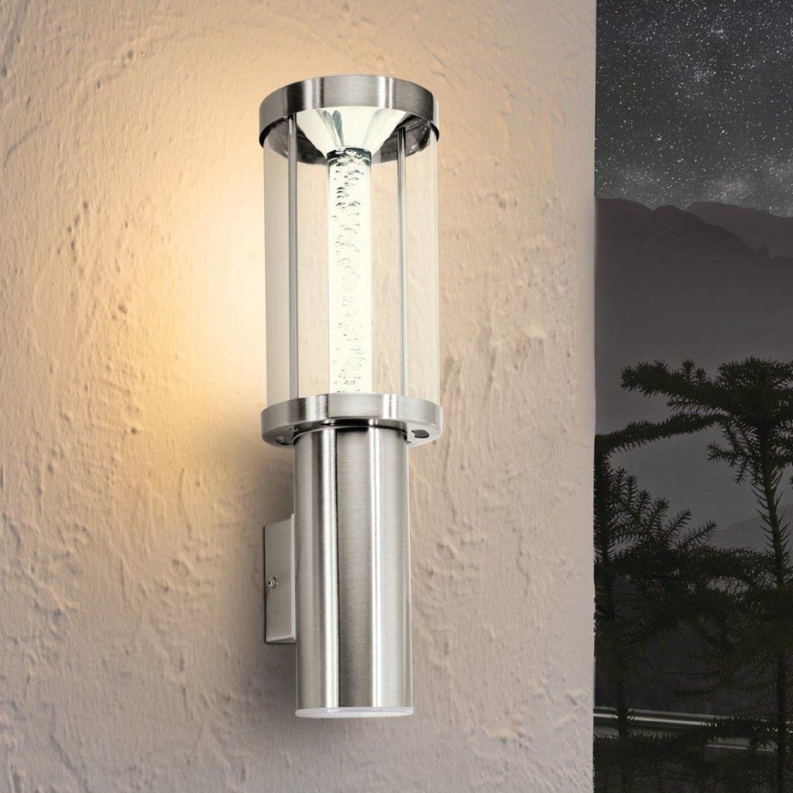 Eglo - éclairage LED extérieur 1xGU10/3W + 1xLED/3,7W IP44