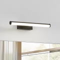 Eglo - Éclairage LED pour miroir de salle de bains, 7,4 W, 230 V, 40 cm, IP44, noir
