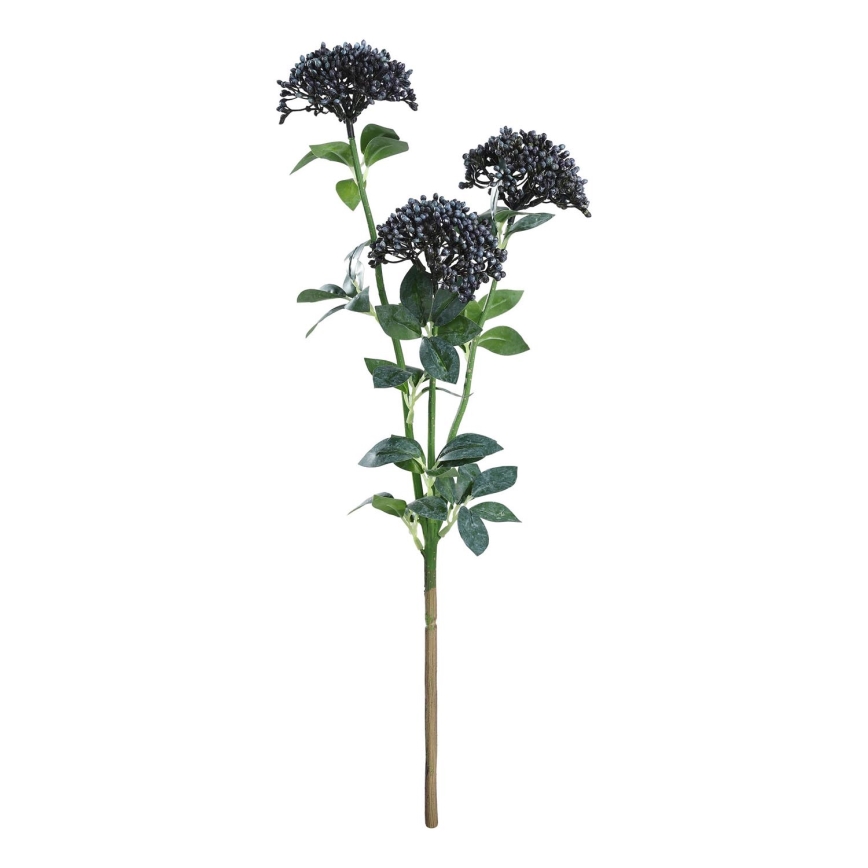 Eglo - Fleur artificielle 56 cm bleu/vert