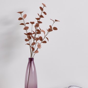 Eglo - Fleur artificielle 66 cm rouge