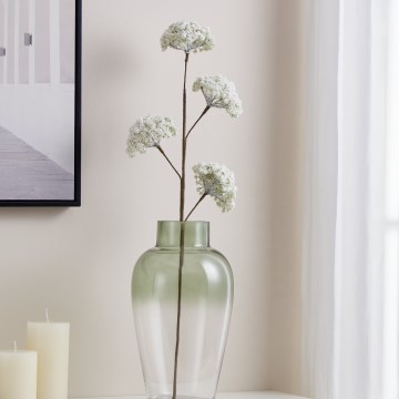 Eglo - Fleur artificielle 70 cm blanc
