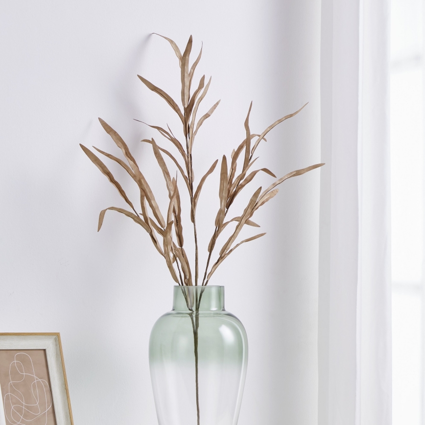 Eglo - Fleur artificielle 82 cm marron
