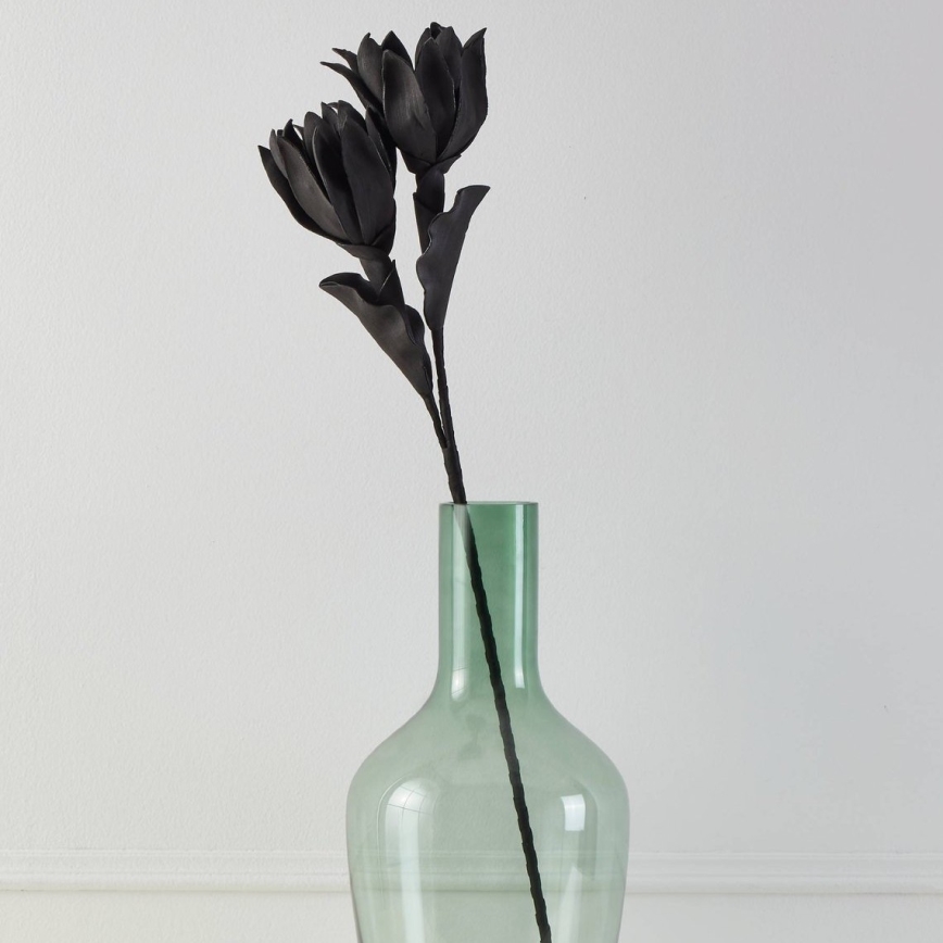 Eglo - Fleur artificielle 90 cm noir