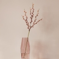 Eglo - Fleur artificielle 90 cm rose