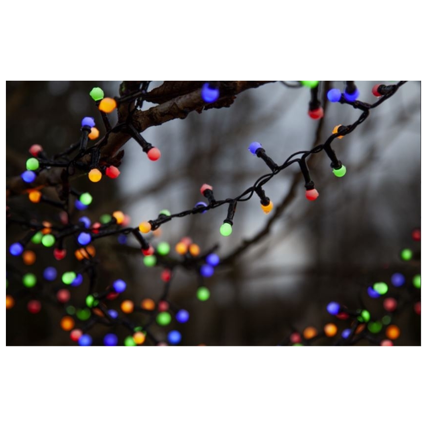 Eglo 472-53 - Guirlande de noël d'extérieur BERRY MINI 700xLED/8 fonctions 14m multicolore IP44