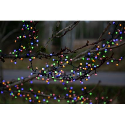Eglo 472-53 - Guirlande de noël d'extérieur BERRY MINI 700xLED/8 fonctions 14m multicolore IP44