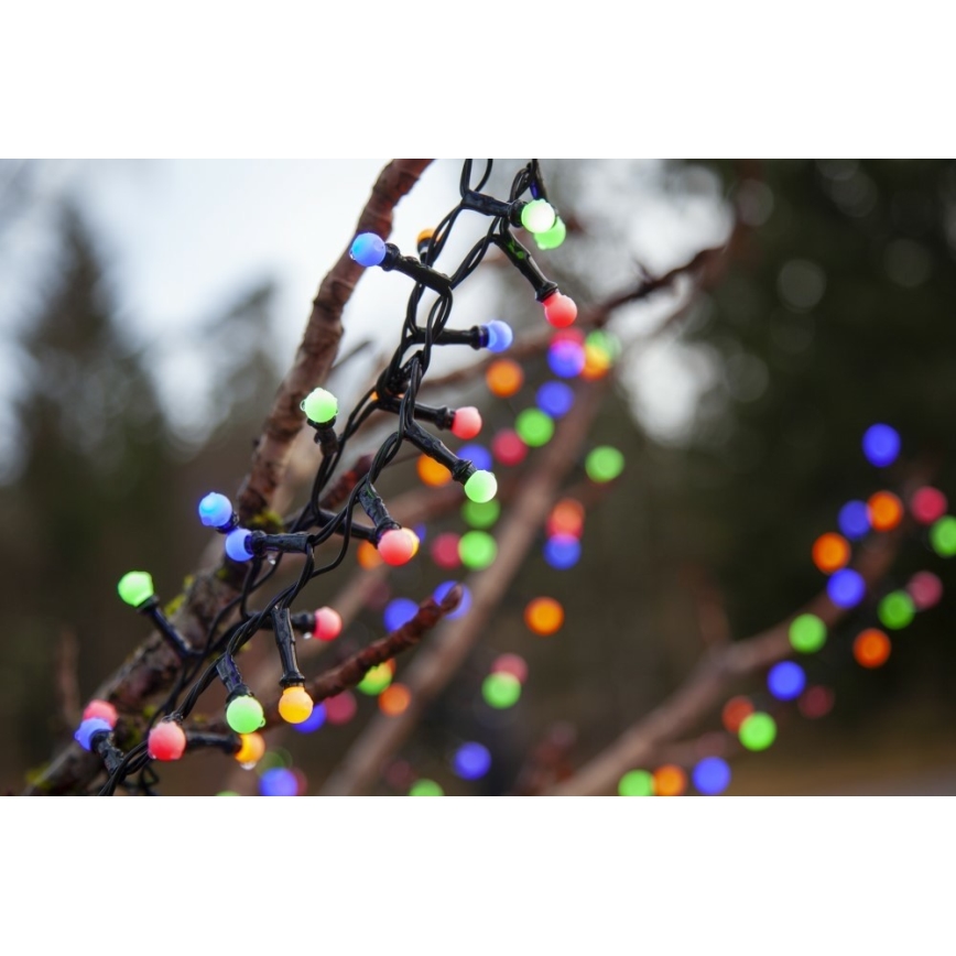 Eglo 472-53 - Guirlande de noël d'extérieur BERRY MINI 700xLED/8 fonctions 14m multicolore IP44