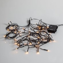 Eglo - Guirlande de Noël LED d'extérieur 64xLED/1 fonction 2,7m IP44 blanc chaud