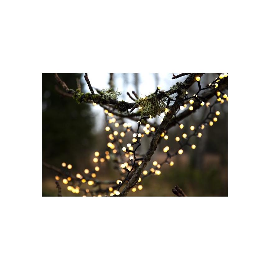 Eglo- Guirlande de Noël LED extérieur 700xLED/1 fonction 19m IP44 blanc chaud