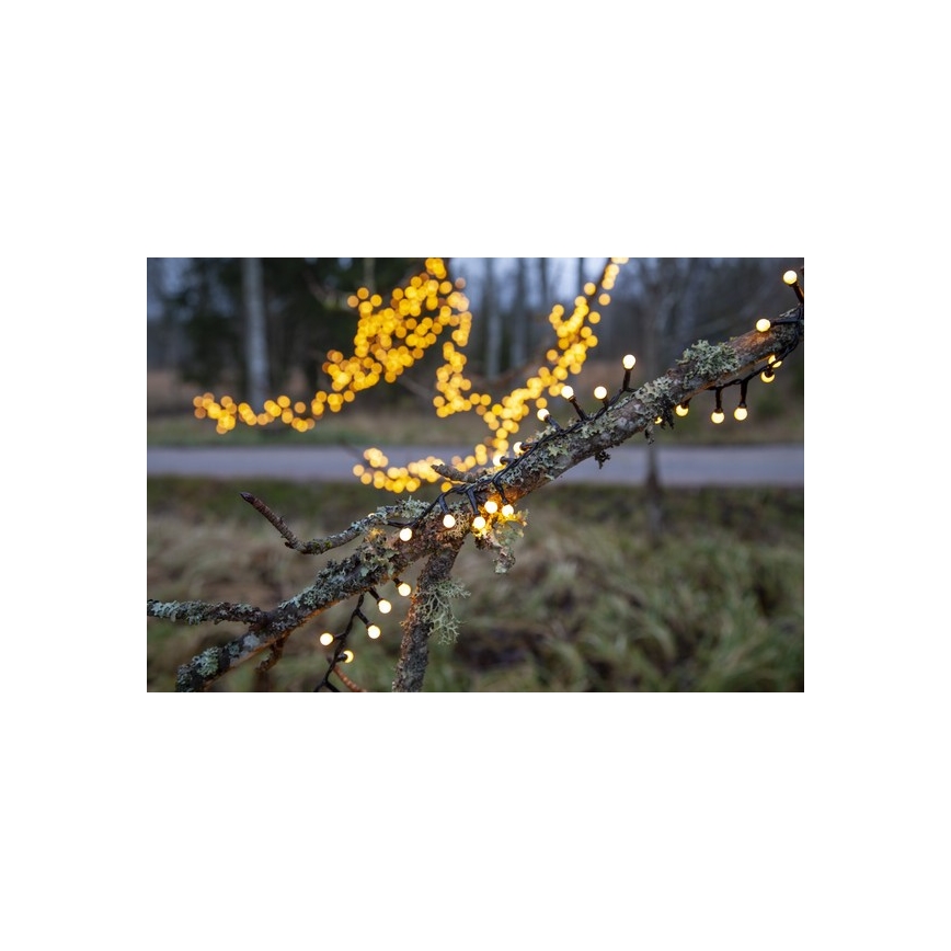 Eglo- Guirlande de Noël LED extérieur 700xLED/1 fonction 19m IP44 blanc chaud