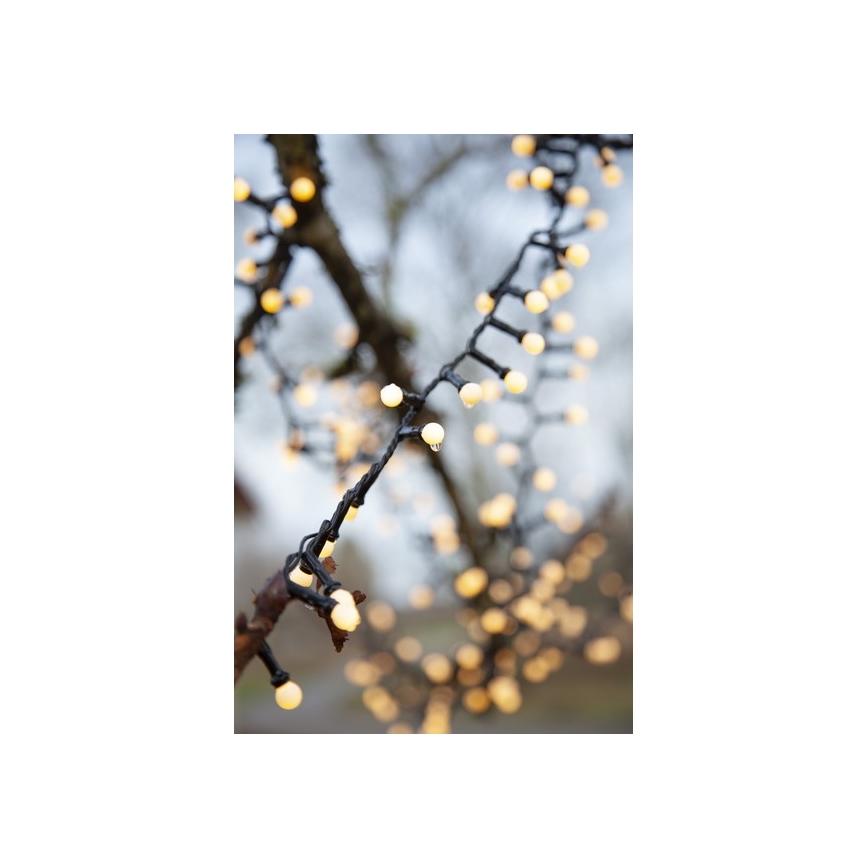 Eglo- Guirlande de Noël LED extérieur 700xLED/1 fonction 19m IP44 blanc chaud