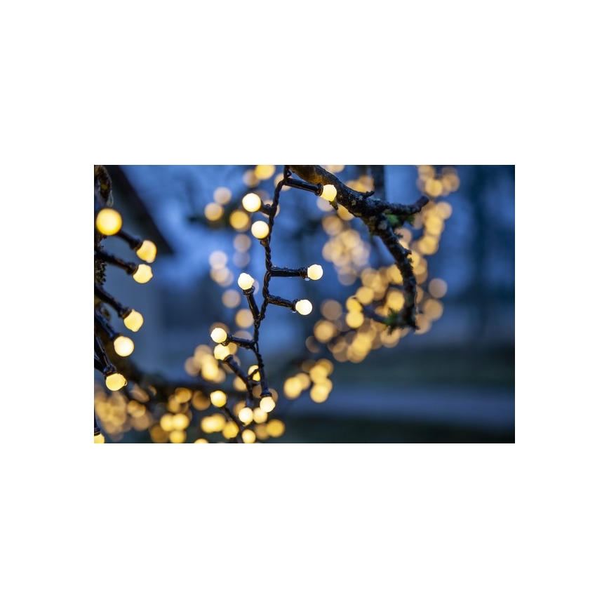 Eglo- Guirlande de Noël LED extérieur 700xLED/1 fonction 19m IP44 blanc chaud
