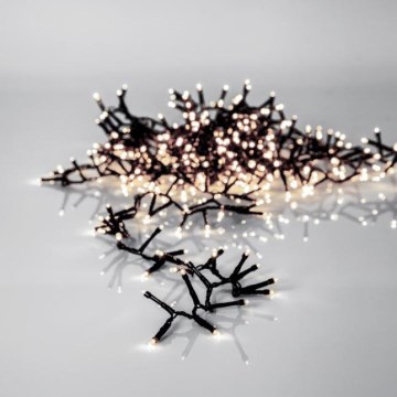 Eglo - Guirlande lumineuse LED d'extérieur 800xLED 21m IP44 blanc chaud