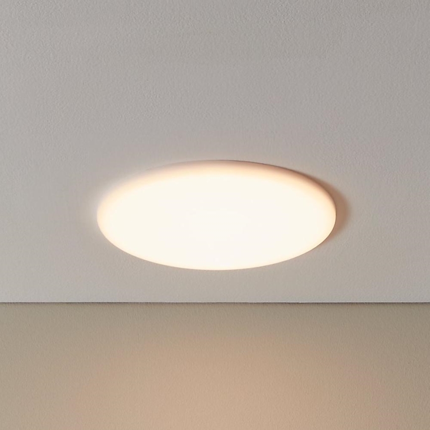 Eglo - Hangende LED Badkamer plafond verlichting LED/18W/230V diameter 21,5 cm IP65