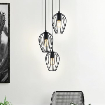 Eglo - Hanglamp 3xE27/60W/230V