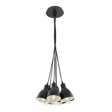 Eglo - Hanglamp 7xE27/60W/230V