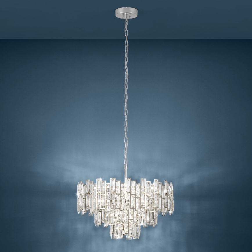 Eglo - Hanglamp aan een ketting 10xE14/25W/230V d. 63 cm
