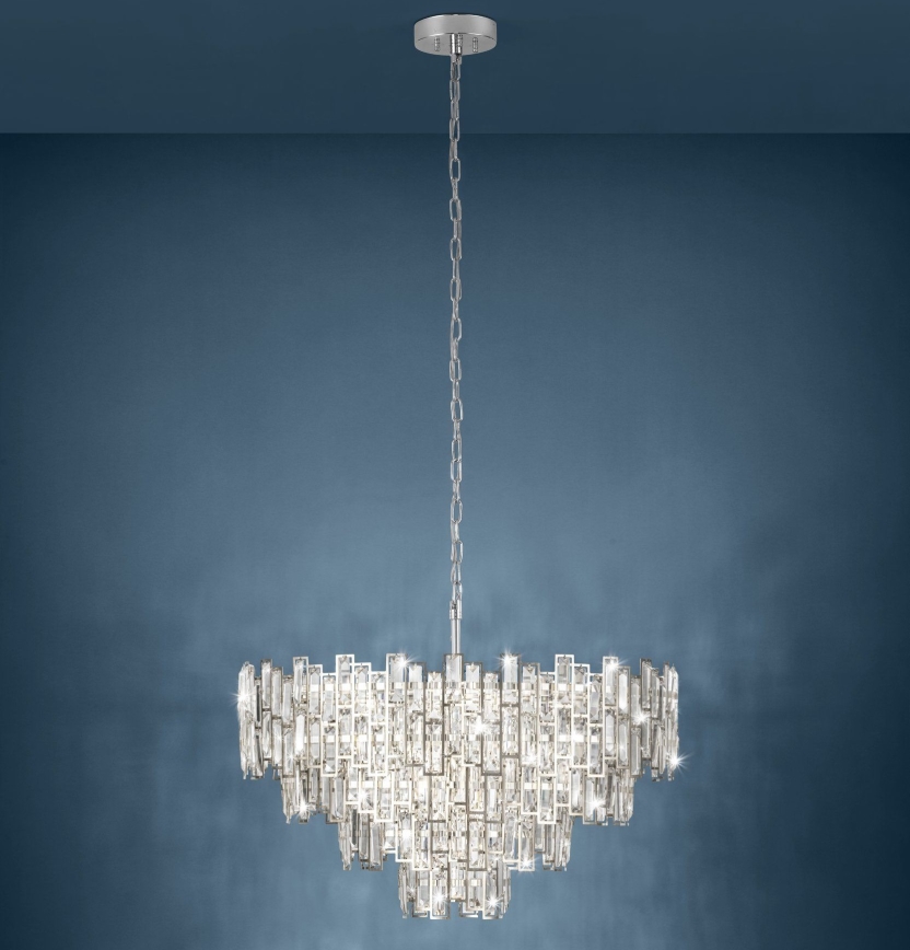 Eglo - Hanglamp aan een ketting 10xE14/25W/230V d. 78 cm