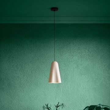 Eglo - Hanglamp aan een koord 1xE27/40W/230V beige