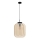 Eglo - Hanglamp aan een koord 1xE27/40W/230V d. 35 cm beige