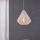 Eglo - Hanglamp aan een koord 1xE27/40W/230V diameter 33,5 cm wit