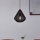 Eglo - Hanglamp aan een koord 1xE27/40W/230V diameter 33,5 cm zwart