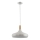 Eglo - Hanglamp aan een koord 1xE27/40W/230V diameter 40 cm zilver - FSC gecertificeerd