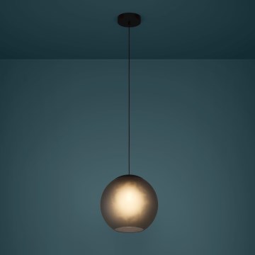 Eglo - Hanglamp aan een koord 1xE27/40W/230V gerookt