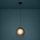 Eglo - Hanglamp aan een koord 1xE27/40W/230V gerookt