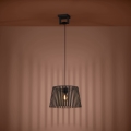Eglo - Hanglamp aan een koord 1xE27/40W/230V zwart