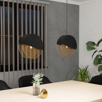 Eglo - Hanglamp aan een koord 2xE27/40W/230V