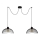 Eglo - Hanglamp aan een koord 2xE27/60W/230V spin