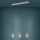 Eglo - Hanglamp aan een koord 3xE27/40W/230V gerookt