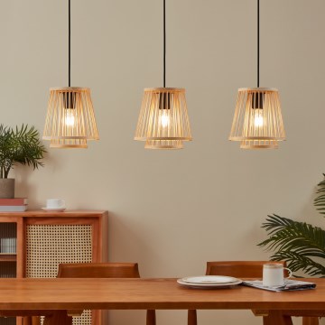 Eglo - Hanglamp aan een koord 3xE27/40W/230V
