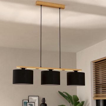 Eglo - Hanglamp aan een koord 3xE27/40W/230V