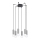 Eglo - Hanglamp aan een koord 6xE27/40W/230V spin