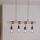Eglo - Hanglamp aan een koord TOWNSHEND 4xE27/60W/230V - FSC gecertificeerd