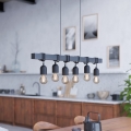 Eglo - Hanglamp aan een koord TOWNSHEND 6xE27/60W/230V - FSC gecertificeerd