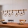 Eglo - Hanglamp aan een koord TOWNSHEND 9xE27/60W/230V - FSC gecertificeerd