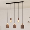 Eglo - Hanglamp aan kabel 5xE27/40W/230V