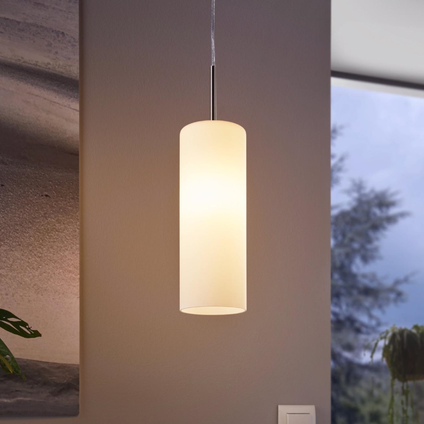 EGLO - Hanglamp aan koord 1xE27/60W wit