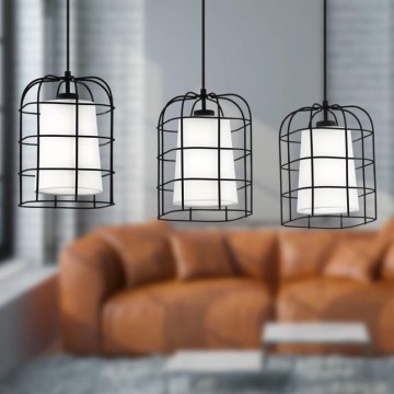 Eglo - Hanglamp aan koord 3xE27/28W/230V